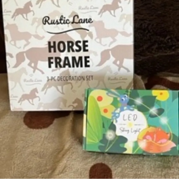 A Horse Lover’s Gift Set - Picture Frames and Fairy Lights - Picture 3 of 3